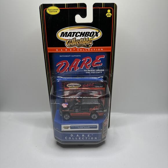 Matchbox D.A.R.E. Collection Pima County Tucson Arizona Chevrolet Suburban NEW - Picture 1 of 7